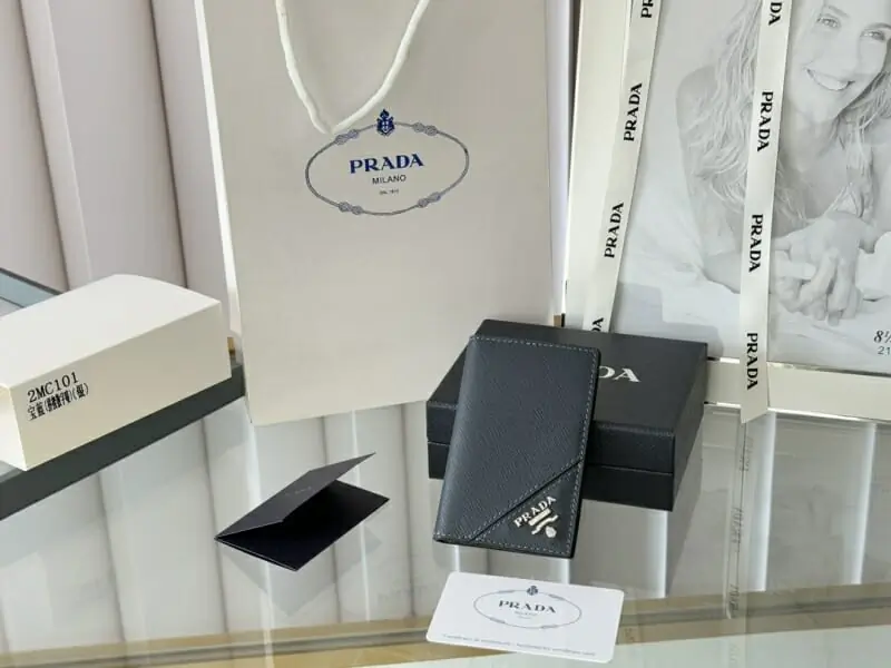 prada aaa qualite card case in navy s_124b773